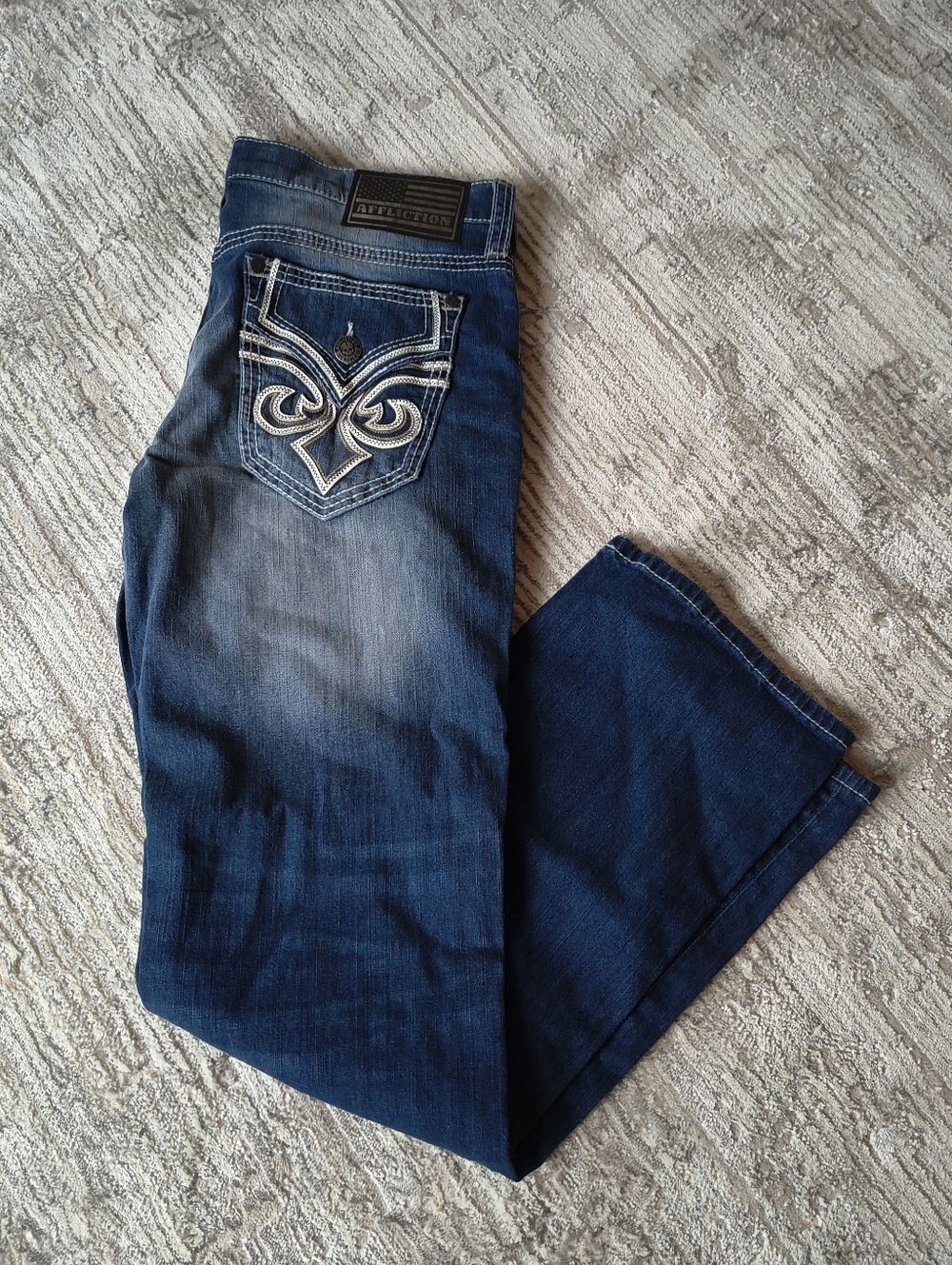 Affliction Blake Fleur Ringo Jeans